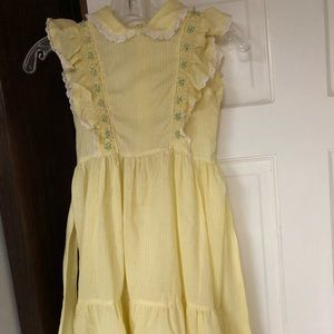 Vintage Polly Flinders girl’s dress, size 7